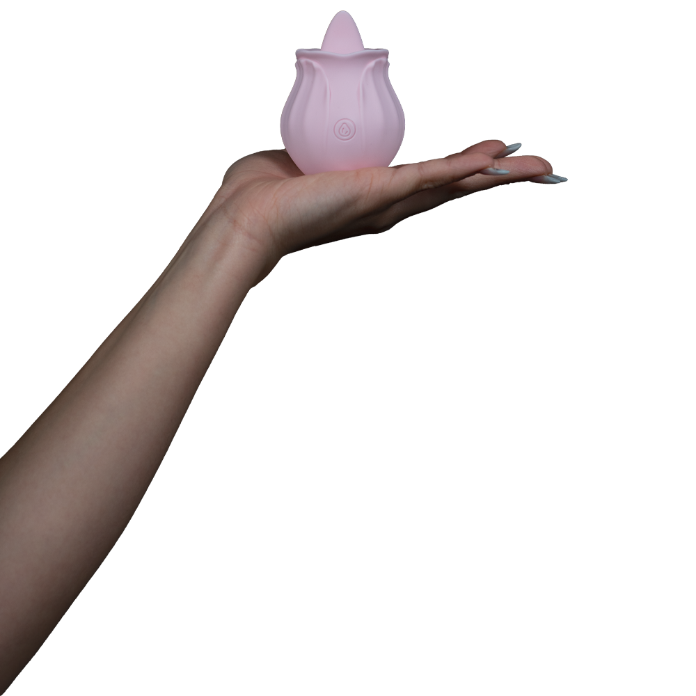 Zungenvibrator besonders intensiv, allein oder zu zweit